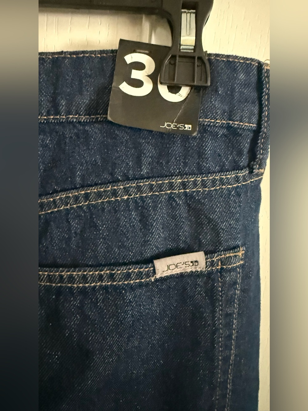 Joe's Jeans Dark Indigo Relaxed wide leg Jeans women’s size 30 - Picture 4 of 10